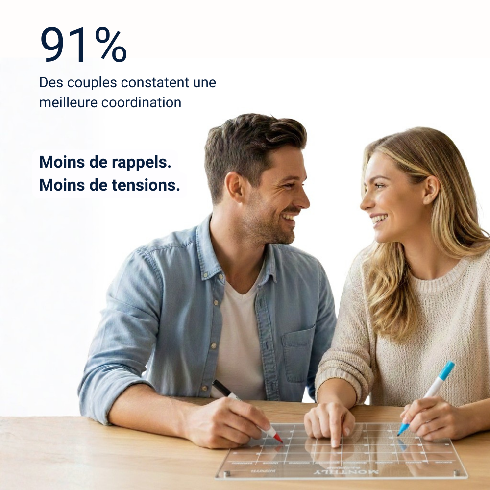 Calendrier mensuel Anti-Rappels