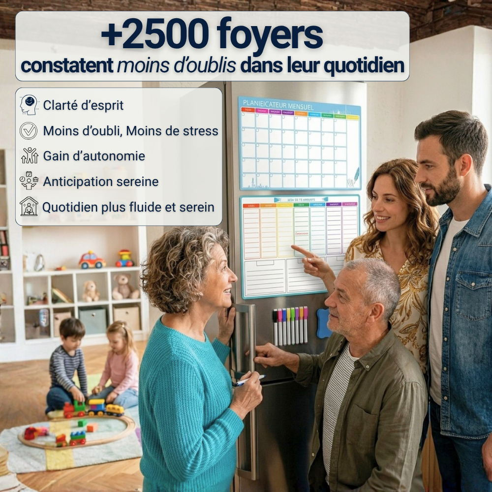 Le Calendrier qui Simplifie la Vie