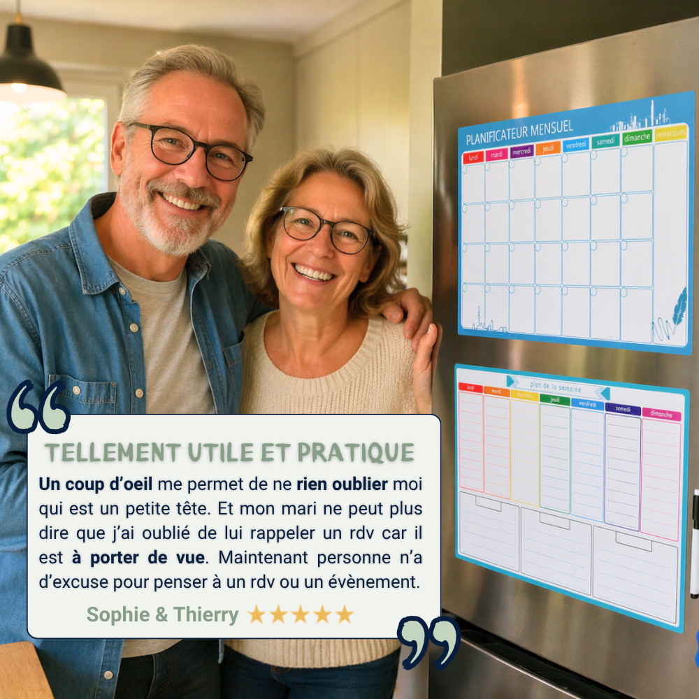 Le Calendrier qui Simplifie la Vie