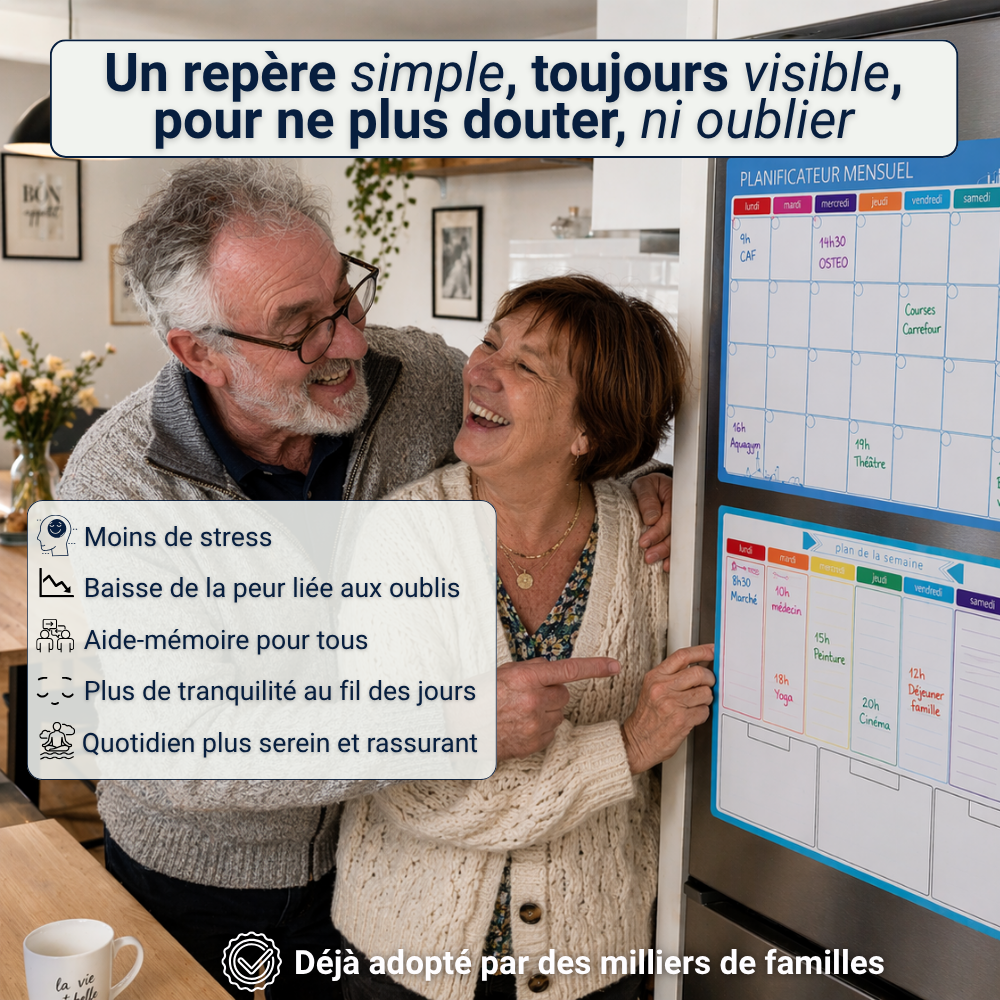 Le Calendrier qui Simplifie la Vie